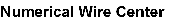 Wire Center List (numeric)1.xls